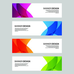 Vector Abstract banner web template