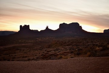 Paysage Monument valley