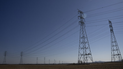 전기를 공급하는 전력망