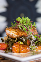 Black Grouper Dinner