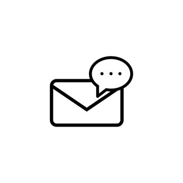 Email icon. Open envelope pictogram. Mail symbol for website design, mobile application, ui. Vector illustration. Eps10