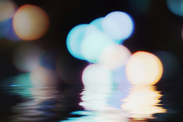 Celebrate- circles defocused bokeh