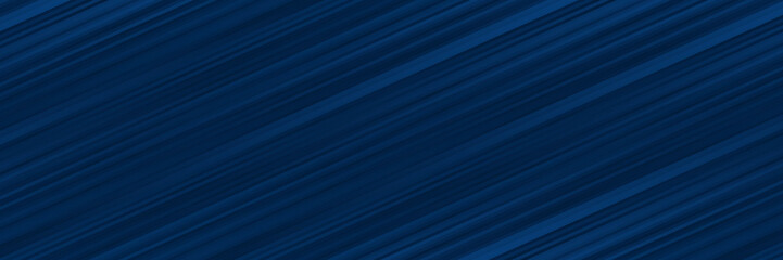 Obraz premium Dark navy blue and black glossy stripes. Abstract tech graphic banner design. Vector corporate background