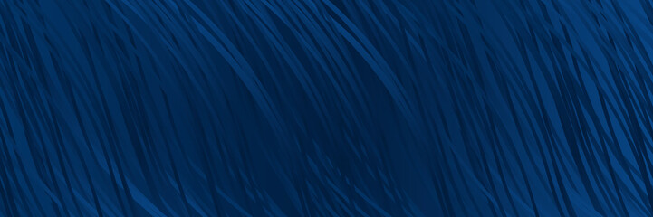 Dark navy blue and black glossy stripes. Abstract tech graphic banner design. Vector corporate background