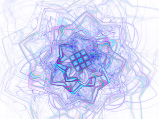 surreal futuristic digital 3d design art abstract background fractal illustration for meditation and decoration wallpaper