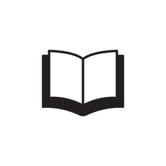 Book line icon vector. Reading book line icon. Trendy Flat style for graphic design, Web site, UI. EPS10. - Vector illustration