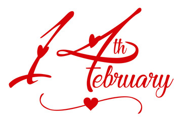 14 th February Valentine´s Day