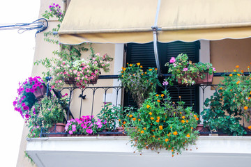 Corfu South Mediterranean cosy streets, towns, architecture, deign, buildings, pattern Greece 