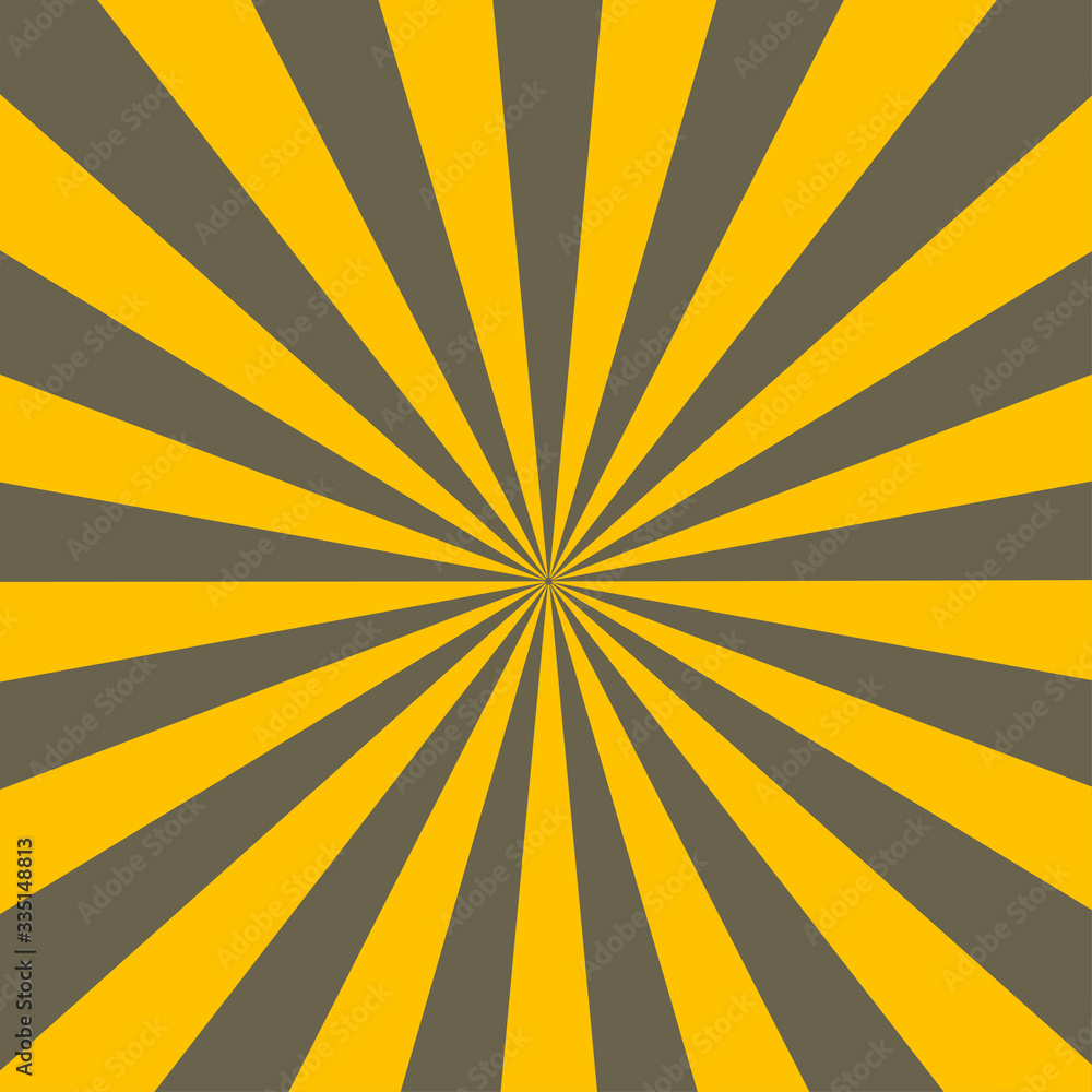 Poster background in the form of a tent fabric in two colors