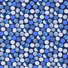 abstract blue seamless background