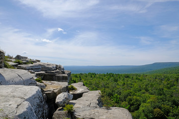 Minnewaska State Park Preserve, Mohonk Preserve, Gertude's Nose, the ridge, , one of the most...