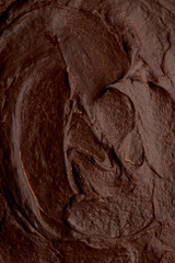 Baked Dark Chocolate Filling for Backgrounds