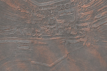 Corrosion metal- distressed panels