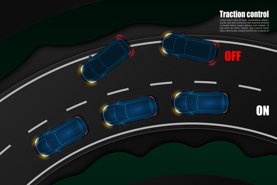 Traction control an active vehicle safety feature designed to help vehicles make effective use of all the traction available on the road when accelerating on low-friction road surfaces.