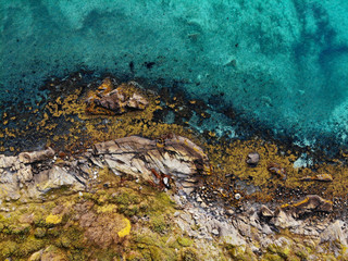 wybrzeże skalne w norwegi  © Marcin