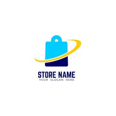 Abstract Store Logo Template