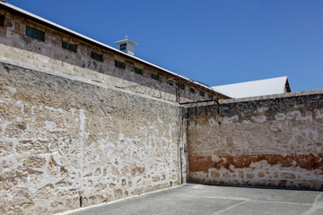 Fototapeta na wymiar Fremantle Prison, Prison Life, WA, Australia, Perth, Quarantine Life