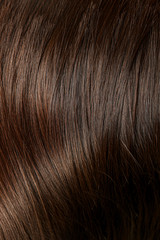 Fototapeta premium Healthy straight female hair, closeup