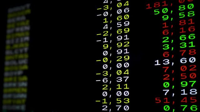 Changing stocks in the stock market