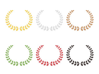 月桂樹 金銀銅セット