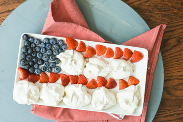 July 4th berry platter