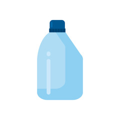 detergent bottle flat style icon vector design