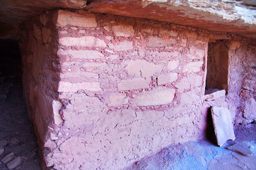 Ancient Anasazi ruin in canyon country in the Bears Ears wilderness of Southern Utah.