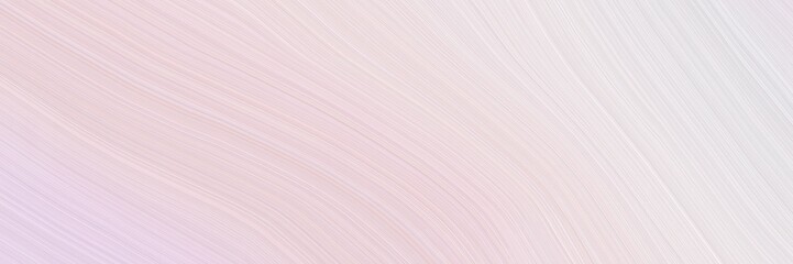 abstract modern header with pastel pink, white smoke and pastel gray colors. elegant curved lines with fluid flowing waves and curves