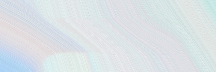 abstract artistic horizontal header with lavender, light gray and light blue colors. elegant curved lines with fluid flowing waves and curves
