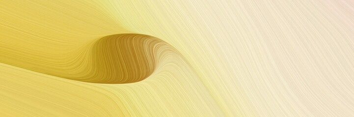 abstract modern header with wheat, golden rod and burly wood colors. dynamic curved lines with fluid flowing waves and curves