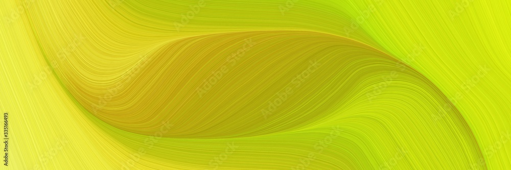 Poster abstract modern header design with golden rod, dark golden rod and pastel orange colors. elegant cur