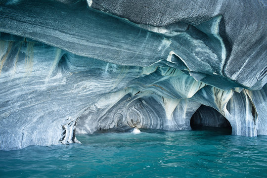 capillas de marmol, patagonia