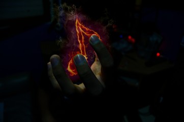 fire and smoke
