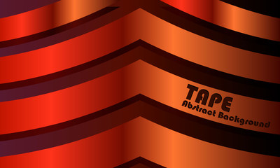 Abstract tape background vector