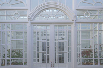 The door of greenhouse in Korea