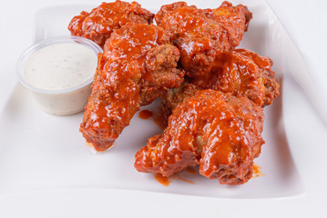 Hot chicken wings!