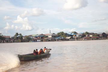 boats on the river