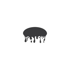 Dripping liquid icon