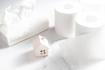 トイレットペーパー、トイレ、紙、日用品、ティッシュ
