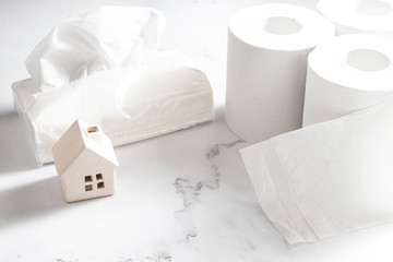 トイレットペーパー、トイレ、紙、日用品、ティッシュ