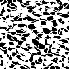 Fototapeta premium Brush abstract pattern. Grunge texture. Background. White and black vector.