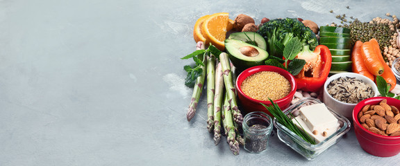 Diet of plant based protein.