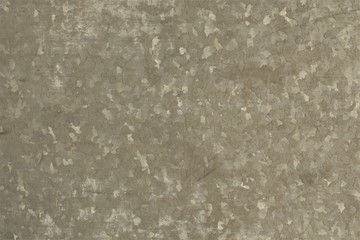 galvanized iron texture, characteristic spots from zinc coating
