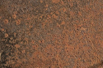 a metal surface covered with rust, the tecture is suitable for modeling the creation of games, for entrapped backgrounds and much more