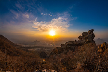 Eagle Rocks on Mount Beshtau