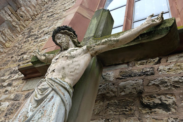 Jesus am Kreuz
