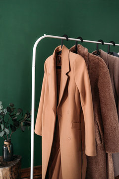 seasonal coat rack for spring or Autumn
