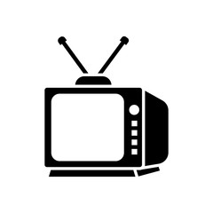 Television icon vector