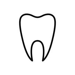 Tooth icon vector