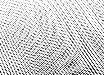 Vector Halftone Pattern. Set of Dots. Dotted Texture on White Background. Overlay Grunge Template. Distress Linear Design. Fade Monochrome Points. Pop Art Backdrop.